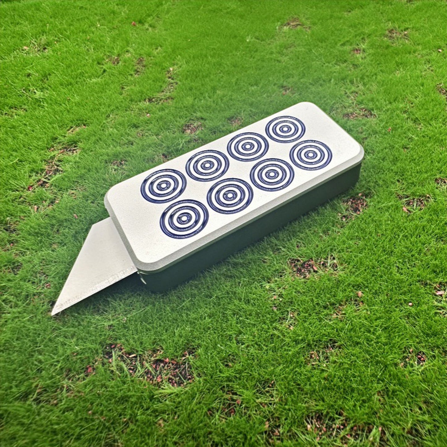 Caressolove Automatic Utility Knife, Aluminum Auto utility Knife, Retractable Heavy Duty Box Cutter, Quick Change Blade Razor Knife, with 10 Extra Blades