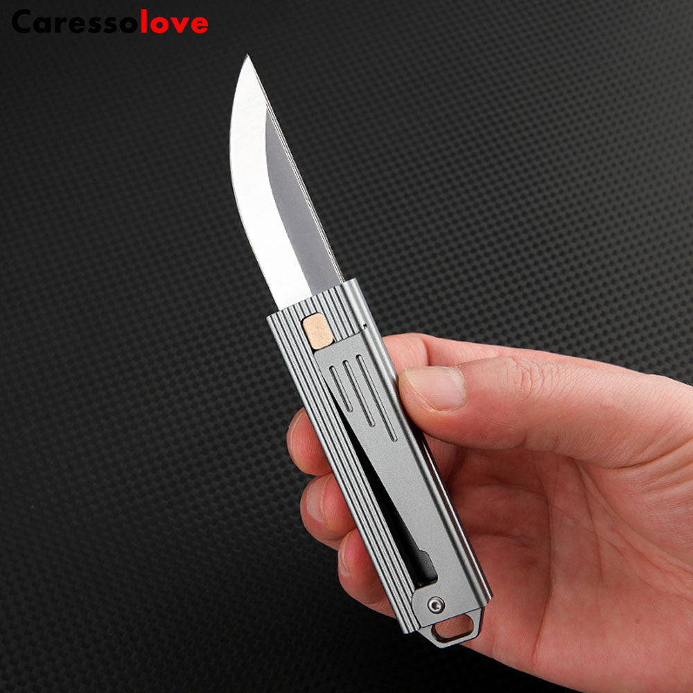 Folding Pocket Knife,Keychain Knife,Good For Camping, Hiking, Indoor And Outdoor Activities.