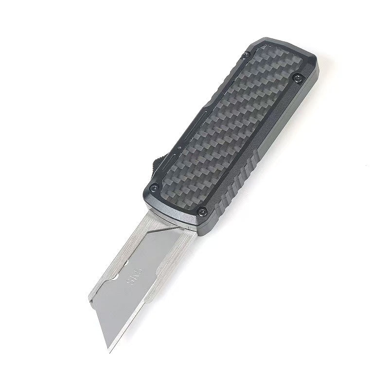 Caressolove OTF Utility Knife, Automatic Box Cutter