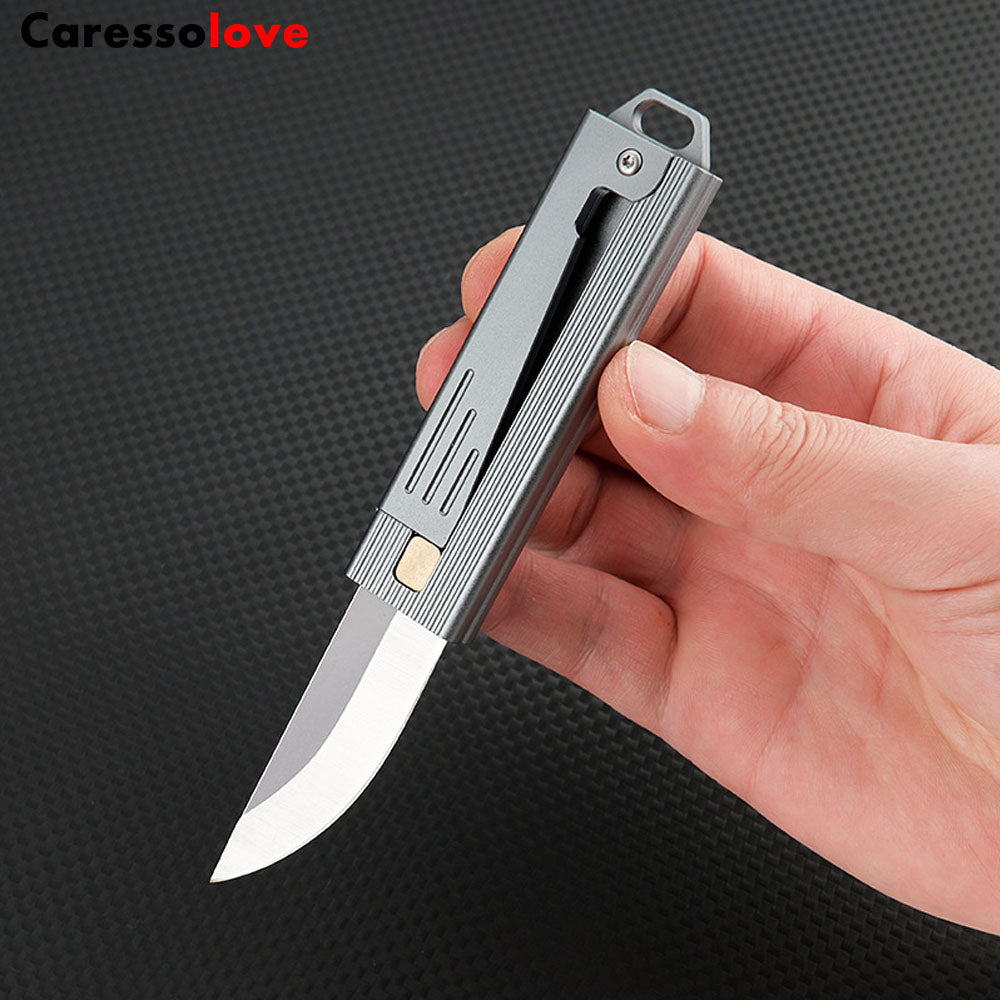 Folding Pocket Knife,Keychain Knife,Good For Camping, Hiking, Indoor And Outdoor Activities.