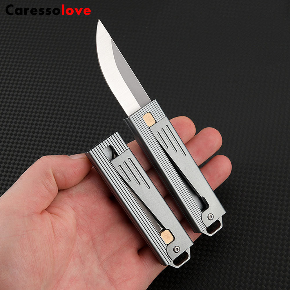 Folding Pocket Knife,Keychain Knife,Good For Camping, Hiking, Indoor And Outdoor Activities.