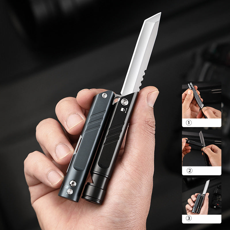 Caressolove Military Tactical Knife,Professional Self Defense Pen,Emergency Multitool,Camping Survival Tools, Cool EDC Gear for Men Boyfriend, Husband, Dad