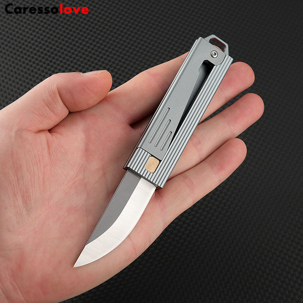 Folding Pocket Knife,Keychain Knife,Good For Camping, Hiking, Indoor And Outdoor Activities.