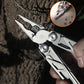 Multifunctional Foldable Pliers EDC Folding Knife Multitool Scissors Saw Clamp Outdoor Multi Purpose Survival Tools Pliers Cutting Knife