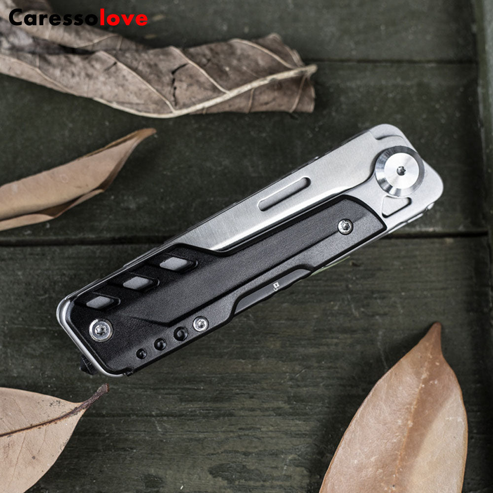 Caressolove New Outdoor Multifunctional Folding Knife Portable Knife And Scissor Emergency Disaster Preparedness