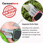Caressolove Pink Automatic Utility Knife, Safety Heavy Duty Auto Retractable Box Cutter, Replaceable Razor Blade Knives