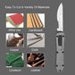 Caressolove Automatic Utility Knife, Auto Box Cutter with 10PCS Scalpel Blades, Retractable Razor Blades Pocket Knife