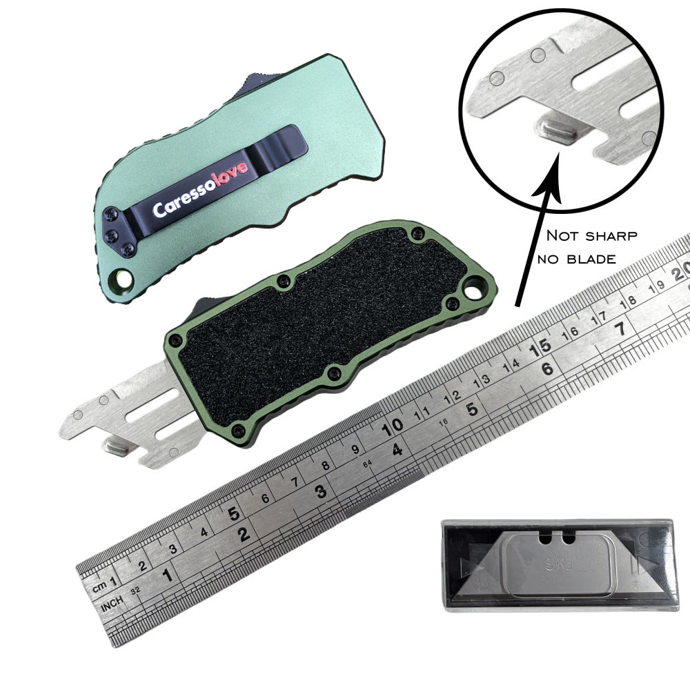 Caressolove Automatic Utility Knife, 2nd Generation Automatic Box Cutter, Auto Razor Blade Cutter