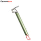 Caressolove Stainless Steel Camping Tent Hammer, Lightweight Camping Tent Hammer With Nail Puller & Aluminum Handle Ultralight Handle Suitable For Any Camping Site